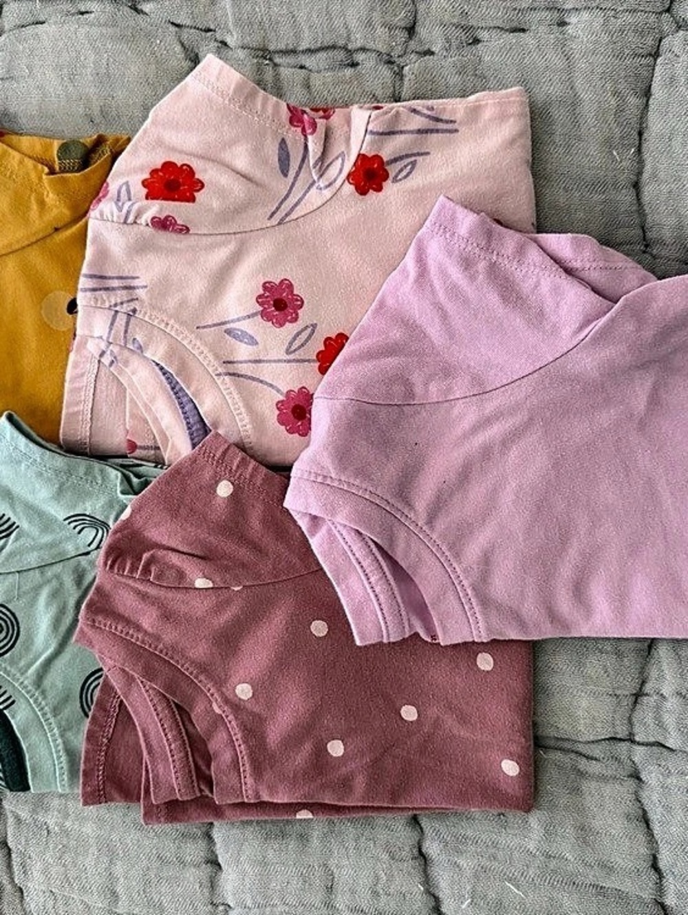 Set of Five Cat and Jack T Shirts- Almost New